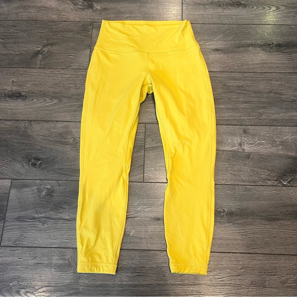 Lululemon Align Pant 25" - Yellow Size 8 - W5CTCS